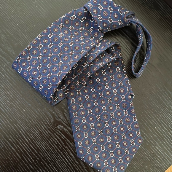 Vintage Paolo GUCCI Silk Tie - Picture 4 of 10